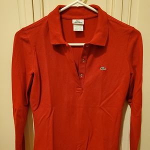Women's long sleeve Lacoste size 40